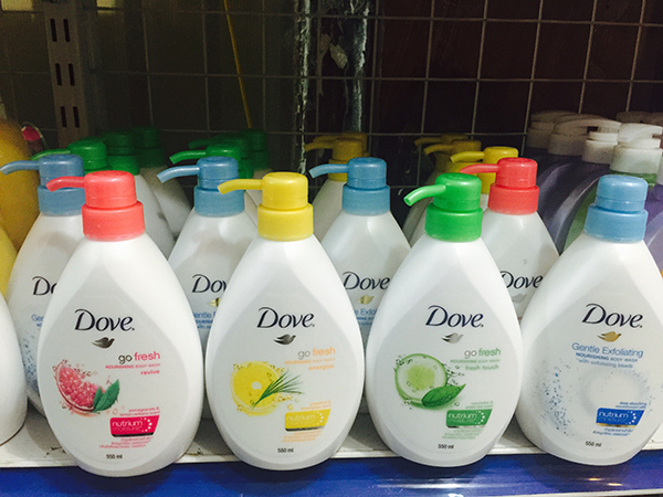Sữa tắm Dove Thái Lan
