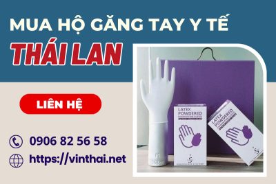 Mua hộ găng tay y tế Thái Lan về Việt Nam