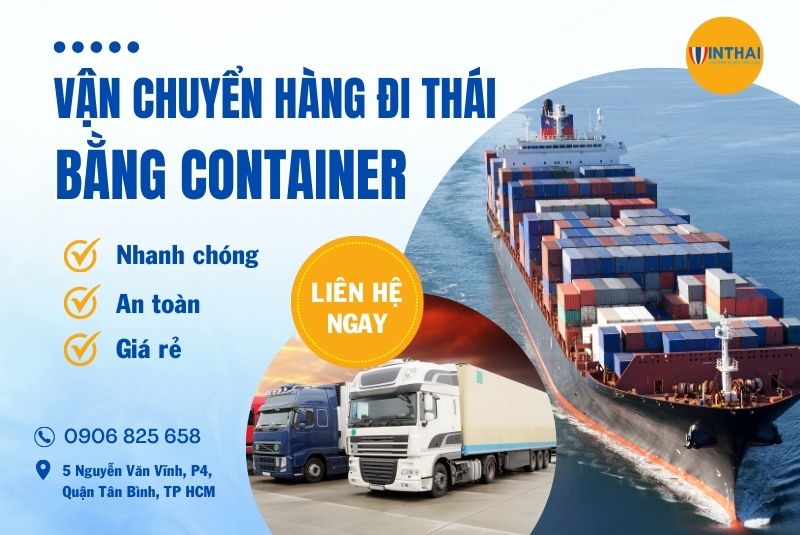 vận chuyển hàng hóa bằng container